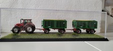 Herpa PC, Schuco Fendt mit Herpa Anhänger Agroliner eigenbau 1:87