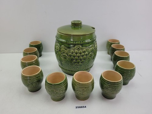 Bowle keramik trauben 018 - keramik, g