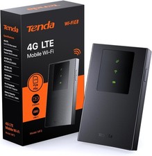 Tenda MF3 Mobiler WLAN-Router 4G LTE Wi-Fi 6 2100 mAh Akku WPA3 Plug & Play