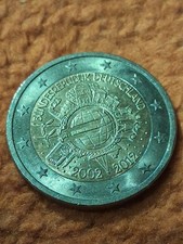 2 Euro Deutschland . 10 Jahre