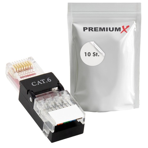 10x rj45 netzwerkstecker - rj45,
