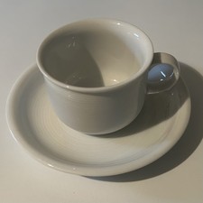 Großes Paket Porzellan THOMAS Trend weiß, Obertasse und Untertasse, 23 Teile