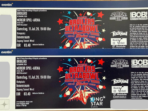 Tickets broilers ultrabowl - *, *