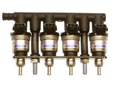 Prins VSI Keihin Einspritzrail 4 zyl Instandgesetzt KN8 43cc Weiß LPG Autogas