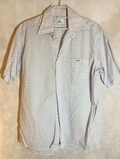 Lacoste Hemd Blau-Weiß