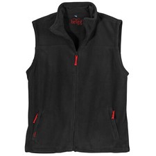Fleece Weste schwarz Brigg 2XL