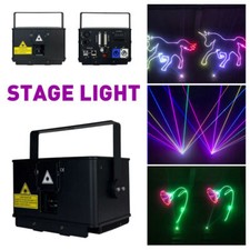 DMX RGB Laserlicht ILDA Bühnenlicht 3w AUTO Disco Bühnenbeleuchtung Partylicht