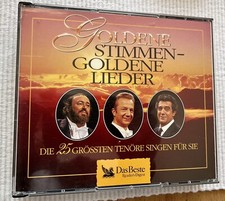 Goldene Stimmen - Goldene Lieder - 5 CD-Box,aber nur 4 CD, CD 3 fehlt, Tenöre