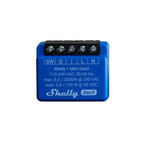 Shelly wlan schaltaktor mini - shelly, 1