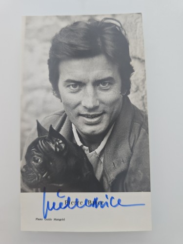 Pierre brice autogramm - brice,
