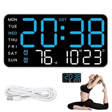 LED Digitale Wanduhr Groß