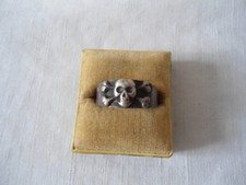 Ring Leibhusaren Husaren Braunschweiger Husaren   Silber 800er gestempelt