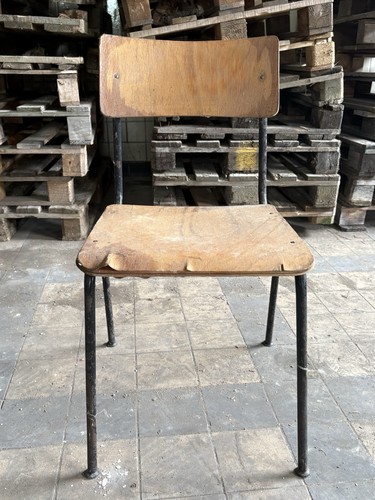 Vintage schulstuhl im - 7,
