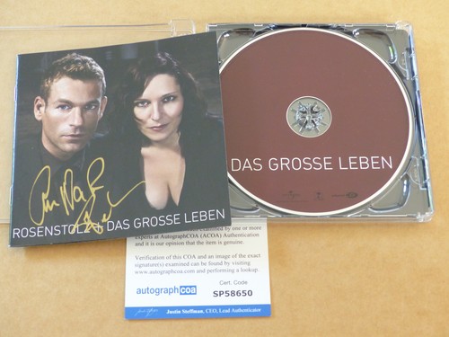 Rosenstolz signed autogramm - signed,