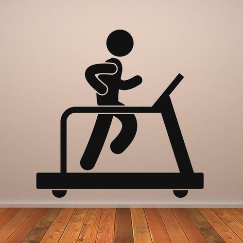 Laufband gym runner wandbild - runner,