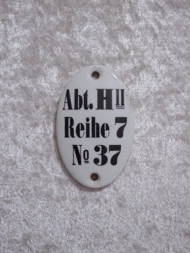 Antikes porzellan schild - porzellan,