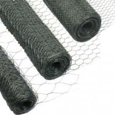 Sechseckgeflecht Hasendraht Kaninchendraht Maschendraht-Zaun 6-Eck Drahtgeflecht