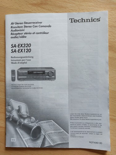 Bedienungsanleitung technics - bedienungsanleitung,