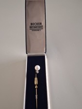 Krawattennadel 585gold mit - 585gold,,