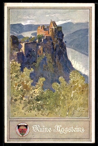 Aggstein motiv der - motiv, ruien