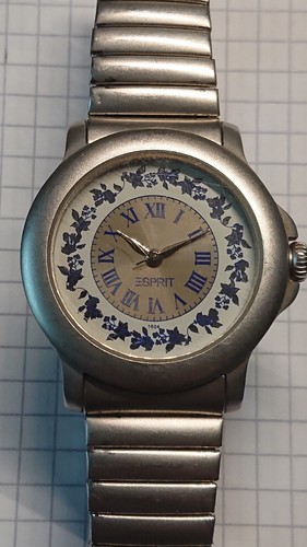 Esprit edelstahl uhr damenuhr - edelstahl,
