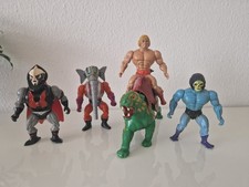 He Man Actionfiguren Battle Cat Skelettor Und Mehr 5 Figuren Schnäppchen 