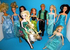 Barbie Disney Sammlung*Anna*Elsa*Christoff*Rentier*Schneewittchen*Cinderella*