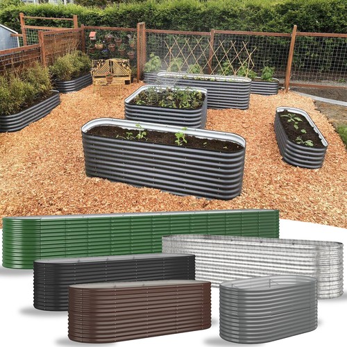 Metall hochbeet gartenbeet - hochbeet,