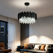 9-Licht Kristall Kronleuchter