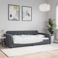 Tagesbett Schlafsofa Sofa Bett Bettsofa Gästebett Schlafcouch Samt vidaXL