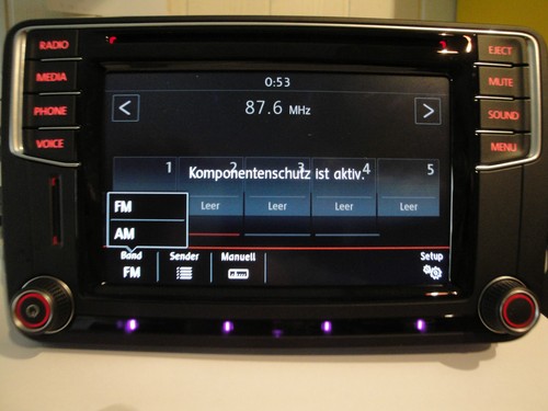 Caddy 2016 radio - vw, t6