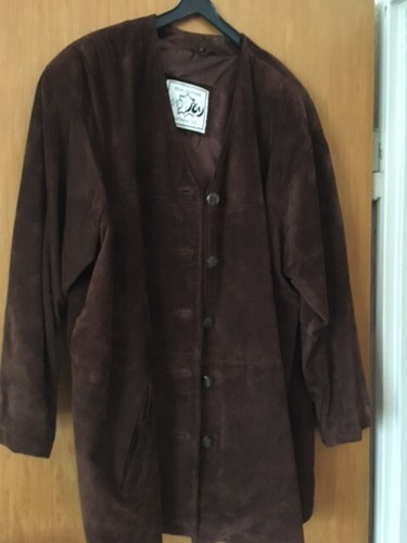 Damen wildledermantel miss - wildledermantel,