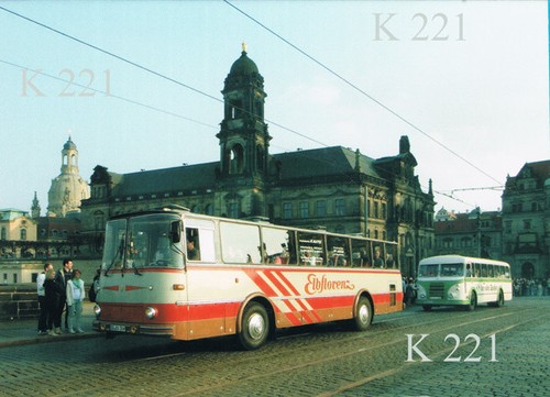Postkarte fleischer omnibus - fleischer,