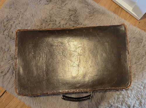 Vintage aktenkoffer braun - vintage,