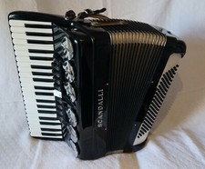 Akkordeon Scandalli Brevetto 120 Bässe, Top Zustand