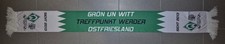 SV Werder Bremen Schal / Fanclub TREFFPUNKT WERDER - Ostfriesland /