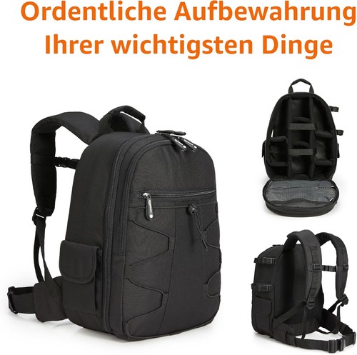 Großer kamerarucksack mit - kamerarucksack,