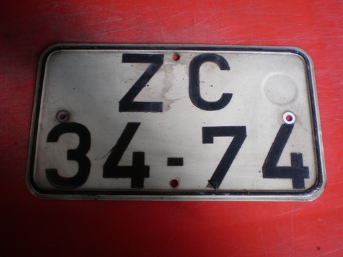 Altes kennzeichen - altes, /