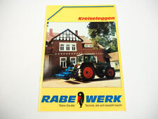 Rabewerk Kreiselegge für Schlepper Deutz Fendt Prospekt 1992