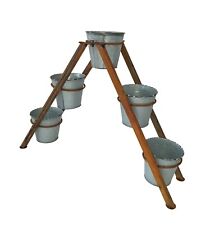 Pflanztreppe Naturrost mit 5