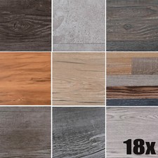 18x PVC Laminat Dielen Vinylboden Bodendielen Laminatböden 5,26 m² Bodenbelag DE