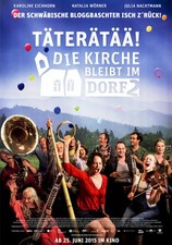 Die Kirche bleibt im Dorf 2 ORIGINAL A1 Kinoplakat gerollt Natalia Wörner