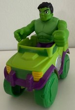 Hasbro - Marvel Spidey and his Amazing Friends - Hulk mit Auto - TOP Zustand!