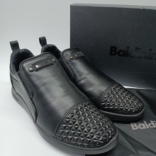 Men baldinini slip ons - slip-ons, black