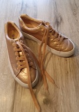 Damen Schuhe Sneaker Gr.37 Rosa Metallic Graceland