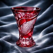Wunderschöne Kristallvase