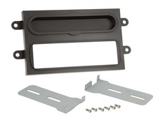 Radioblende DIN Autoradio für Renault Twingo ab 2014 Soft Touch Grau