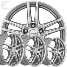 4x 17 Zoll Alufelgen für Ford Galaxy / Dezent TZ 7,5x17 ET55 (B-DI00226)