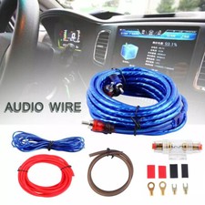 AWG Car-Hifi Kabelset Verstärker KFZ Auto Endstufe Subwoofer Kabel Chinch Set