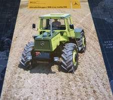 MB trac  900  Turbo Landwirtschaft und  Forst-Allradschlepper M. Benz  Prospekt